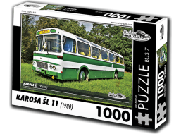 RETRO-AUTA Puzzle BUS č. 7 Karosa ŠL 11 (1980) 1000 dílků