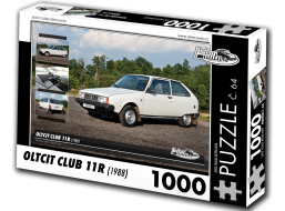 RETRO-AUTA Puzzle č. 64 Oltcit Club 11R (1988) 1000 dílků