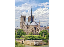DINO Puzzle Katedrála Notre-Dame, Francie 1000 dílků