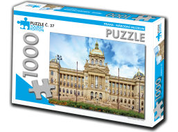 TOURIST EDITION Puzzle Národní muzeum, Praha 1000 dílků (č.37)