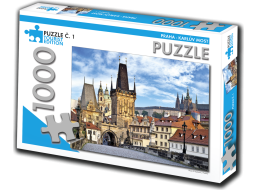 TOURIST EDITION Puzzle Praha - Karlův most 1000 dílků (č.1)