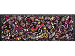 ART PUZZLE Panoramatické puzzle Prvky rytmu 1000 dílků