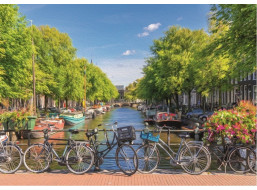 ART PUZZLE Puzzle Amsterdamský kanál 2000 dílků