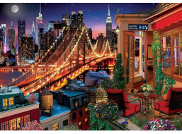 ART PUZZLE Puzzle Brooklyn z terasy 1500 dílků