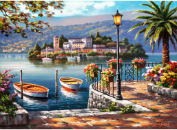 ANATOLIAN Puzzle Jezero v Portu 1000 dílků