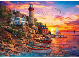 ART PUZZLE Puzzle Nádherný západ slunce 2000 dílků