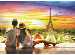 ART PUZZLE Puzzle Romantika při západu slunce 1500 dílků