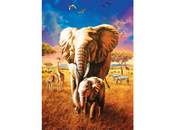 ART PUZZLE Puzzle Sloní matka 1000 dílků
