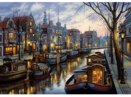 ART PUZZLE Puzzle Světla kanálu 1500 dílků