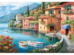 ANATOLIAN Puzzle Villagio Del Lago 2000 dílků