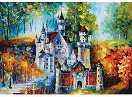 ART PUZZLE Puzzle Zámek Neuschwanstein 1500 dílků