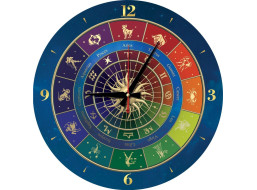 ART PUZZLE Puzzle hodiny Zvěrokruh 570 dílků (včetně rámu)