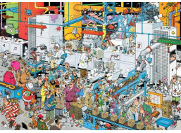 JUMBO Puzzle JvH Továrna na sladkosti 500 dílků