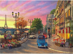 ANATOLIAN Puzzle Západ slunce nad Seinou 1000 dílků