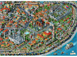 ANATOLIAN Puzzle Hemžení v Istanbulu 3000 dílků