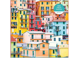 GALISON Čtvercové puzzle Pozdrav z Cinque Terre 500 dílků