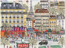 GALISON Puzzle Paříž 1000 dílků