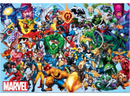 EDUCA Puzzle Hrdinové Marvel 1000 dílků