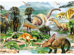 Puzzle Dinosauři XL 100 dílků
