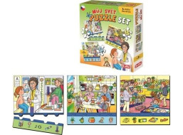 EFKO Puzzle Můj svět 3v1 (4,12,16 dílků)