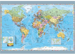 DINO Puzzle Politická mapa světa 1000 dílků