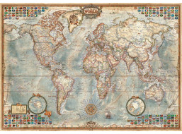 EDUCA Puzzle Stará politická mapa světa 1500 dílků