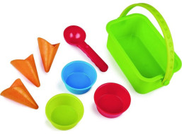 HAPE Formičky na písek Zmrzlinový set