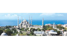 ANATOLIAN Panoramatické puzzle Mešita sultána Ahmeda, Istanbul 1000 dílků