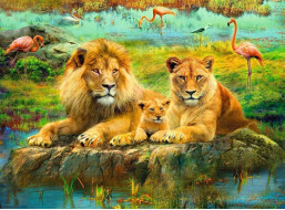 RAVENSBURGER Puzzle Lvi 500 dílků