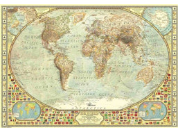 ANATOLIAN Puzzle Mapa světa 2000 dílků