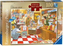 RAVENSBURGER Puzzle Obchod na rohu ulice 100 dílků