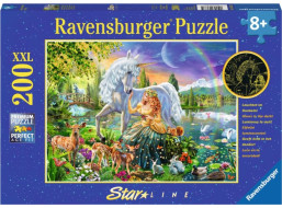 RAVENSBURGER Svítící puzzle Magická krása XXL 200 dílků