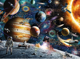 RAVENSBURGER Puzzle Vesmír XXL 150 dílků