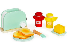 ECOTOYS Topinkovač se snídaní - zelený