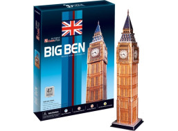 CUBICFUN 3D puzzle Big Ben (střední) 47 dílků