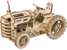 ROBOTIME Rokr 3D dřevěné puzzle Traktor 135 dílků