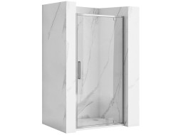 Sprchové dveře REA RAPID swing 90 cm - chromové