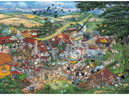GIBSONS Puzzle Miluji farmaření 1000 dílků