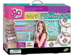 SO BEADS Náramky a náhrdelníky s písmenky - velká sada