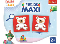 Maxi pexeso Treflíci a medvídek