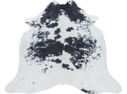Kusový koberec Etosha 4114 black (tvar kožešiny)