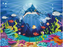ART PUZZLE Dřevěné puzzle Podvodní shon 100 dílků