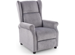 Polohovací masážní křeslo ARGE - popelavé