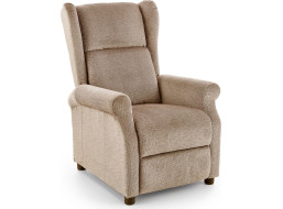 Polohovací masážní křeslo ARGE - béžové