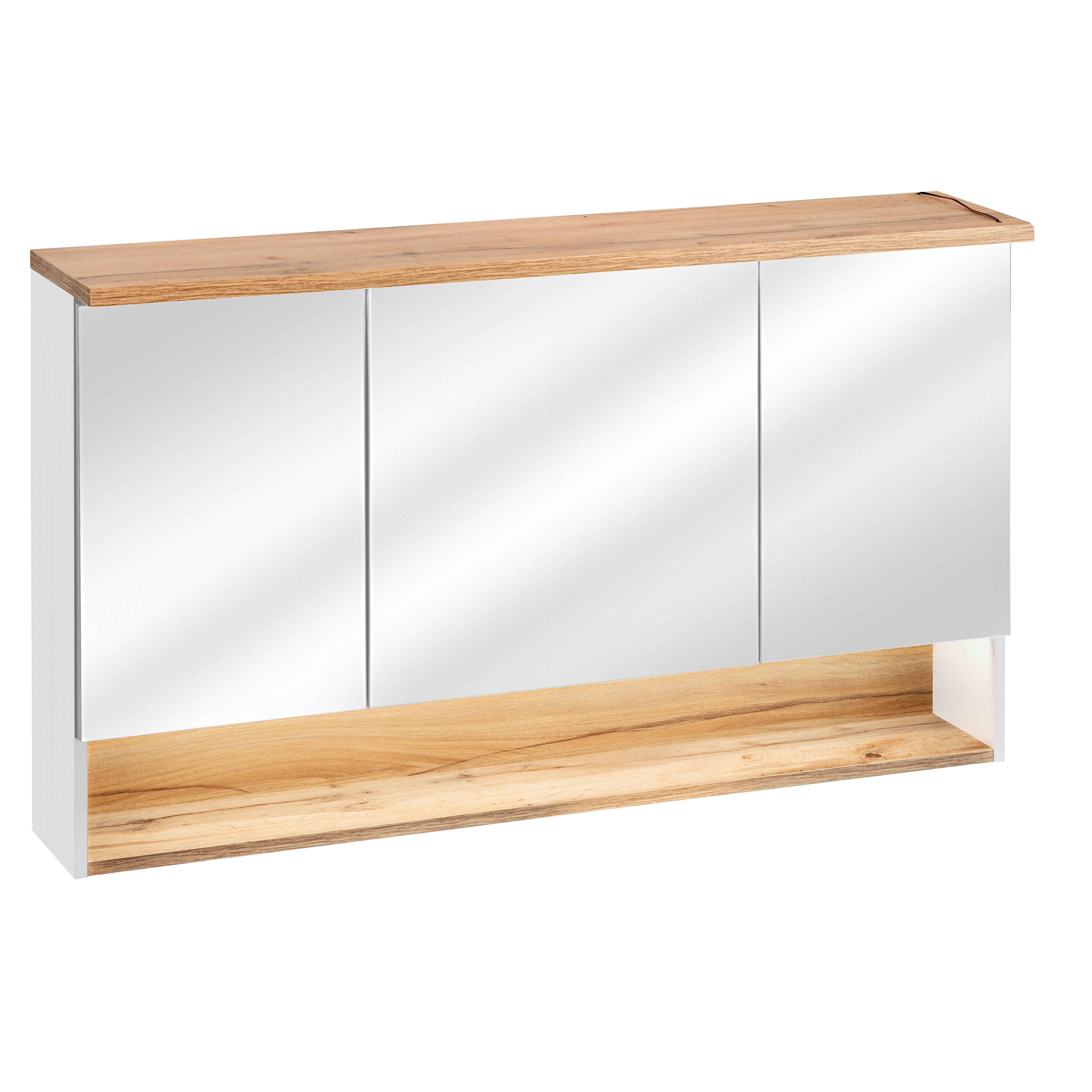 koupelnova zavesna skrinka havana bila se zrcadlem a led osvetlenim e shop maxmax cz