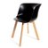 Designová židle Grand - černá