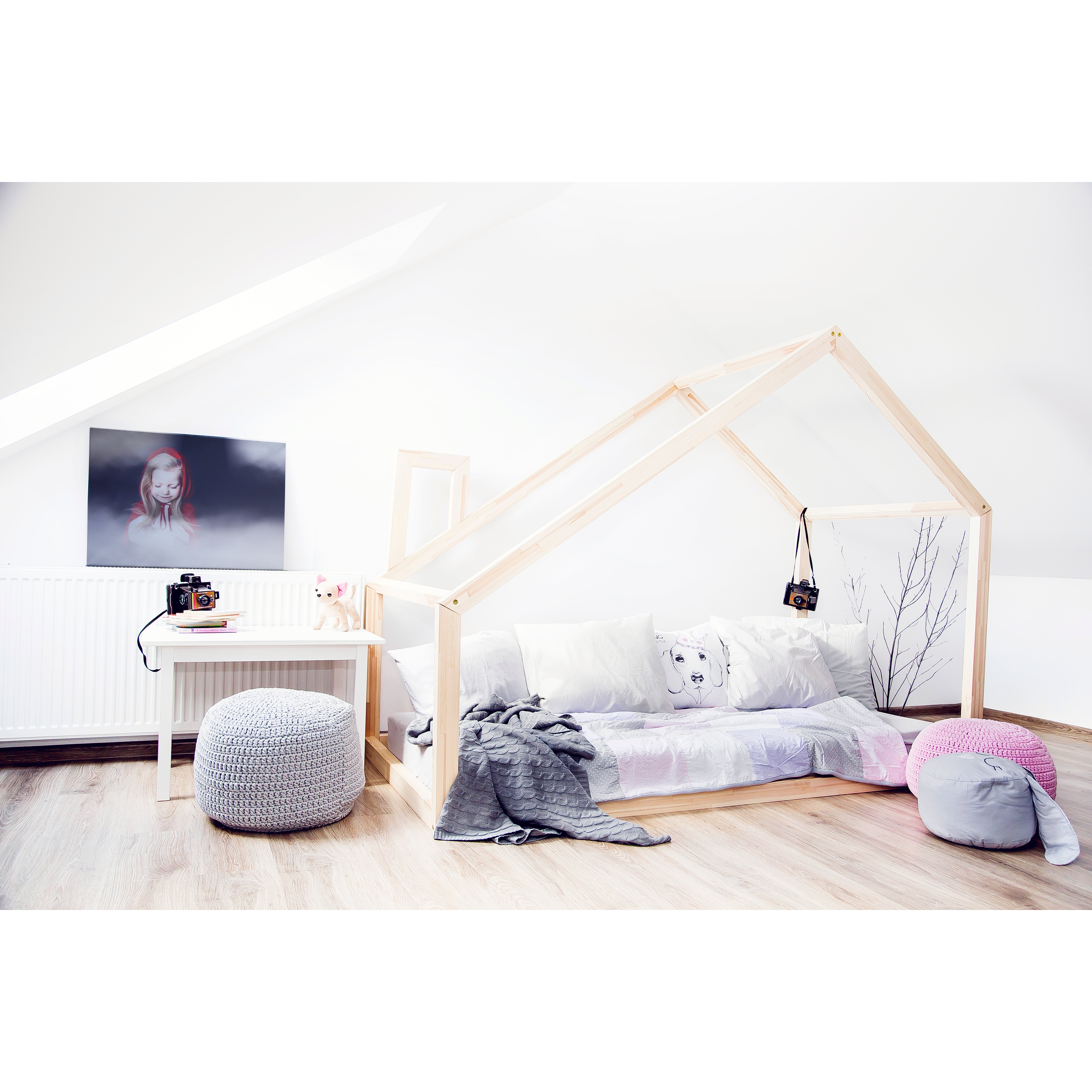 Detska Postel Z Masivu Domecek Typ D 190x80 Cm E Shop Maxmax Cz