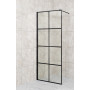 Walk-in sprchová zástěna ALBOX BLACK