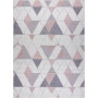 Kusový koberec Sion Sisal Triangles 3006 ecru/pink