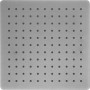 Sprchová dešťová hlavice SLIM UNI S - hranatá - 30x30 cm